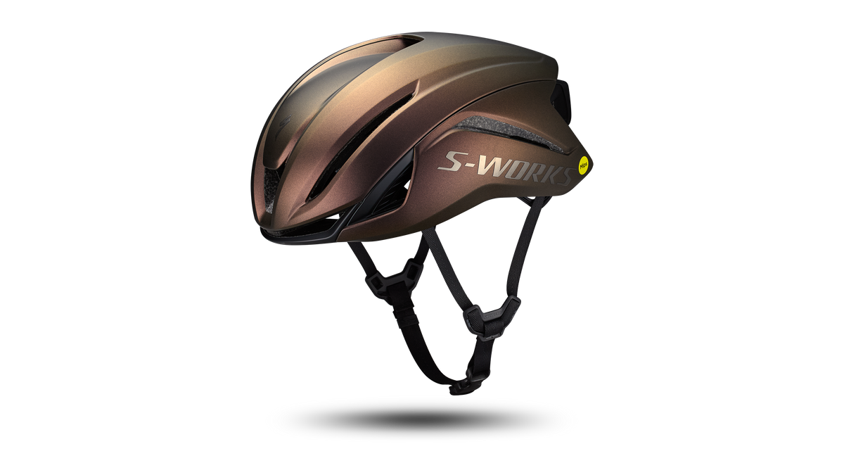 Satin Root Beer S-Works Evade 4 Helmet