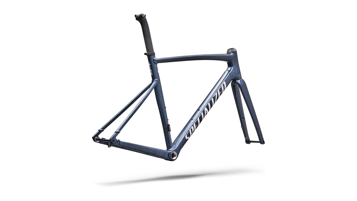 Specialized Allez Sprint Frameset - D'Aluisio Smartweld Alloy - Cast Blue Metallic / Metallic Deep Marine / Rose Shimmer