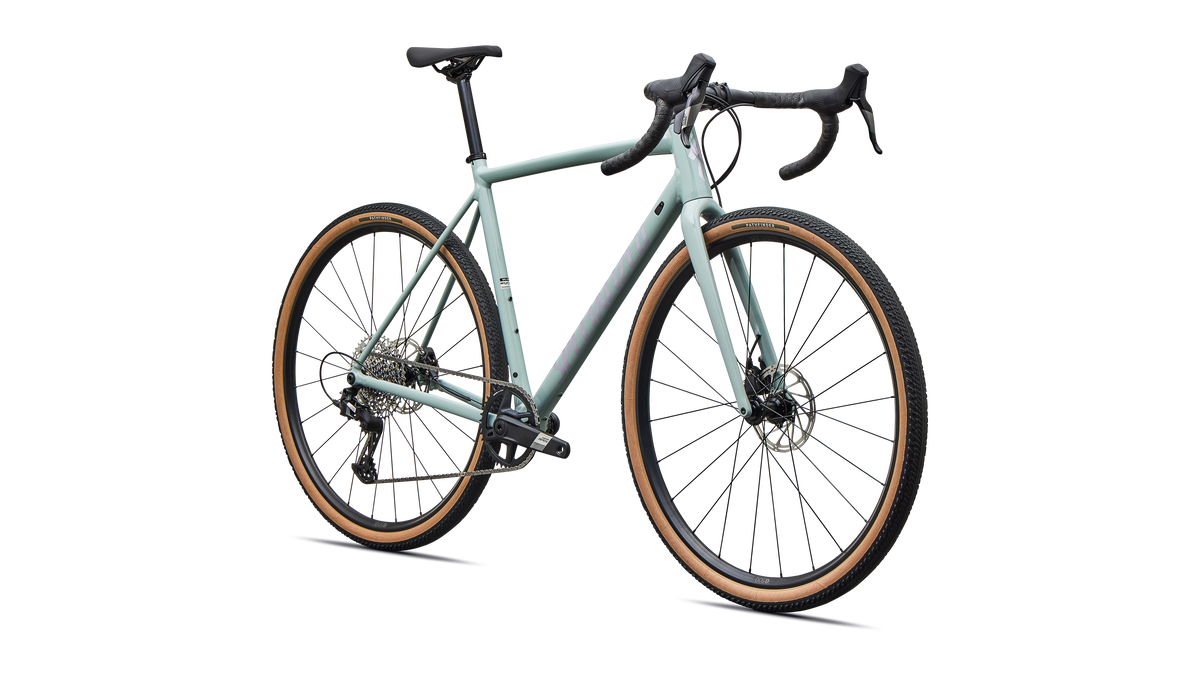 Crux DSW Comp front end detail, Agave Grey