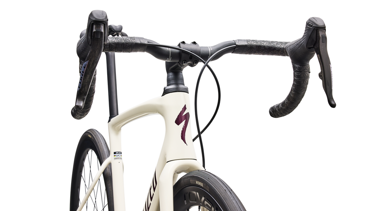 Specialized Roubaix SL8 Expert - SRAM Force AXS - Gloss Birch / Bordeaux Metallic