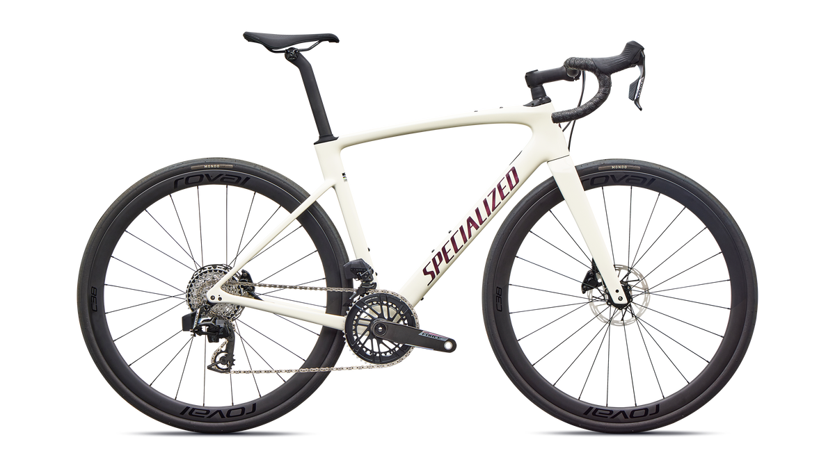 Specialized Roubaix SL8 Expert - SRAM Force AXS - Gloss Birch / Bordeaux Metallic