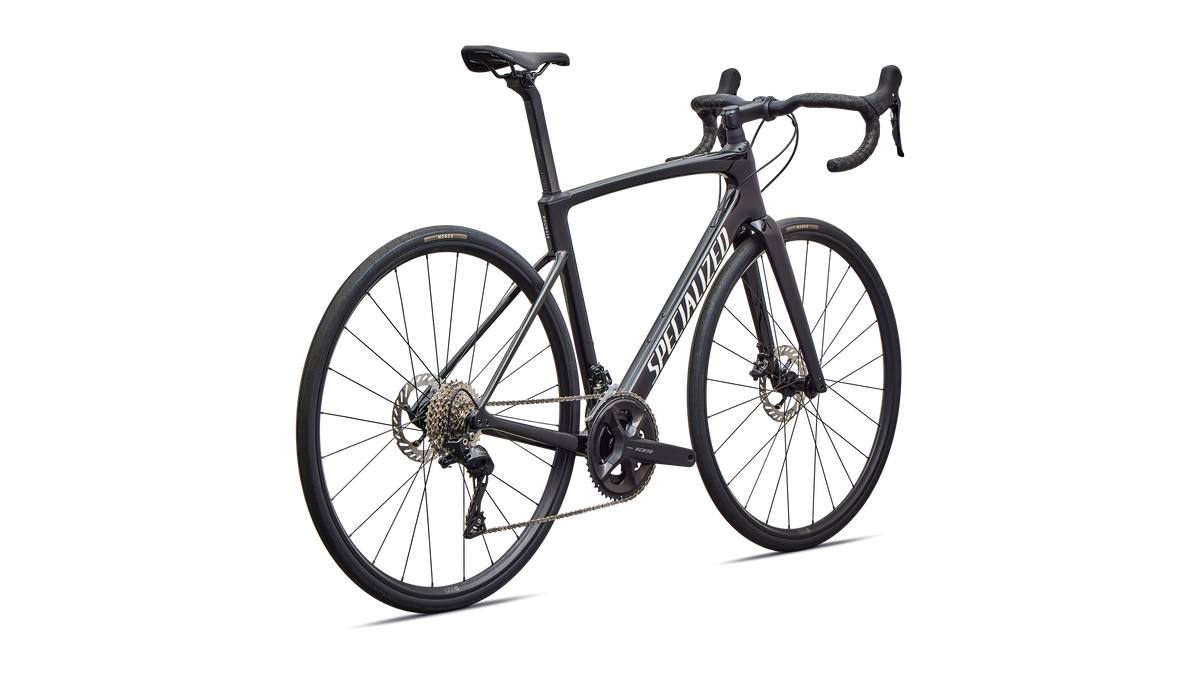 Specialized Roubaix SL8 Sport - Shimano 105 - Gloss Black / Dune White