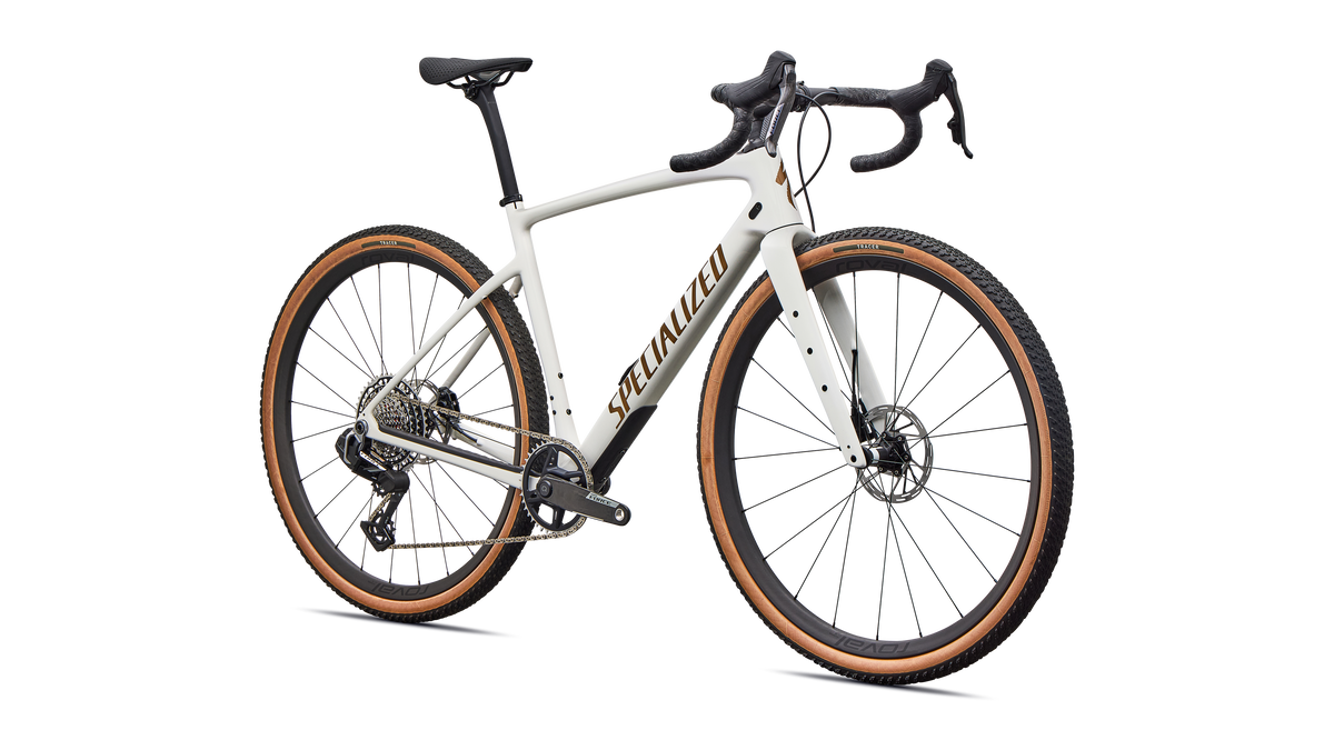 Specialized Diverge 4 Pro - SRAM Force XPLR - Dune White / Burnt Gold