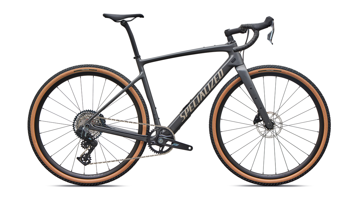 Specialized Diverge 4 Expert - SRAM Rival XPLR - Smoke / Sandstone Metallic