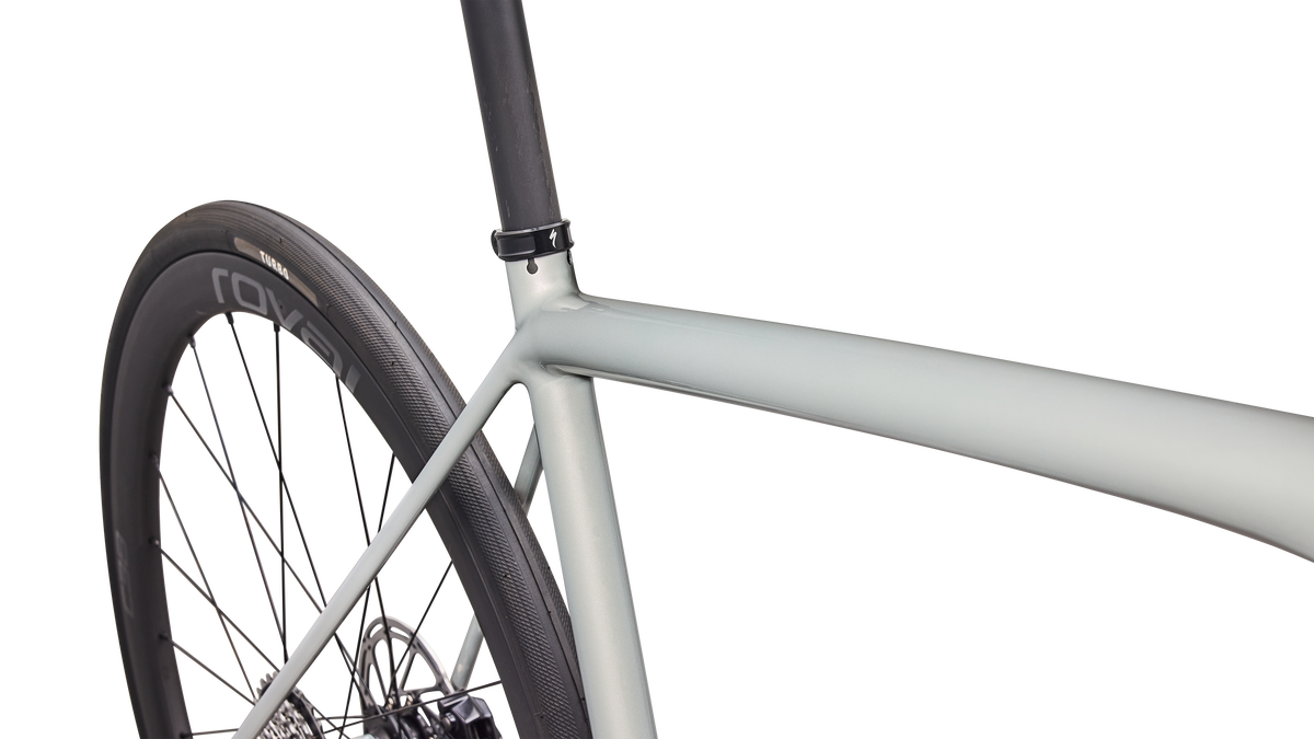 Specialized Aethos 2 Expert - SRAM Force AXS - Dolomite Metallic / Shadow Silver