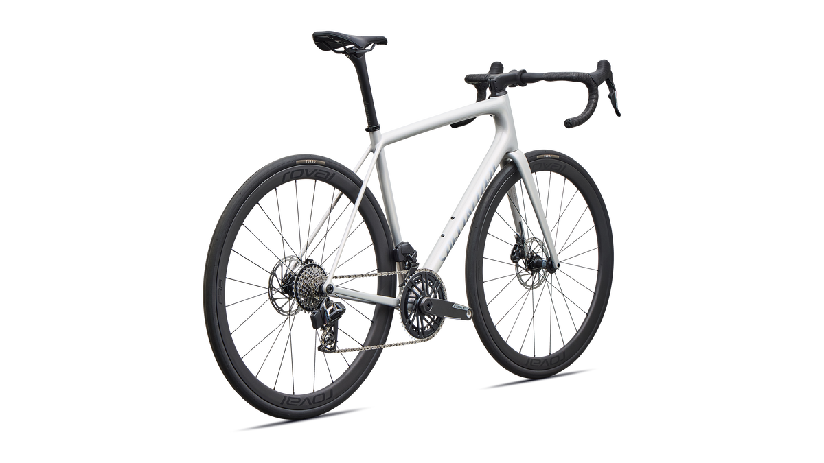 Specialized Aethos 2 Expert - SRAM Force AXS - Dolomite Metallic / Shadow Silver