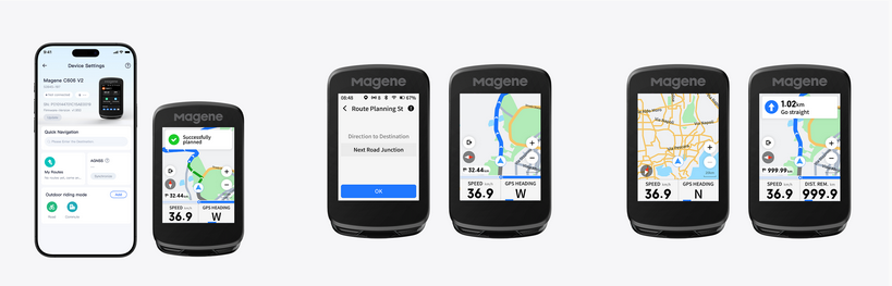 Magene C606 V2 GPS Bike Computer